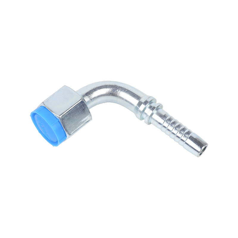 90 gradi FEMMINA METRICA 24 gradi CONO O-RING K.I.T. raccordo tubo idraulico 20491